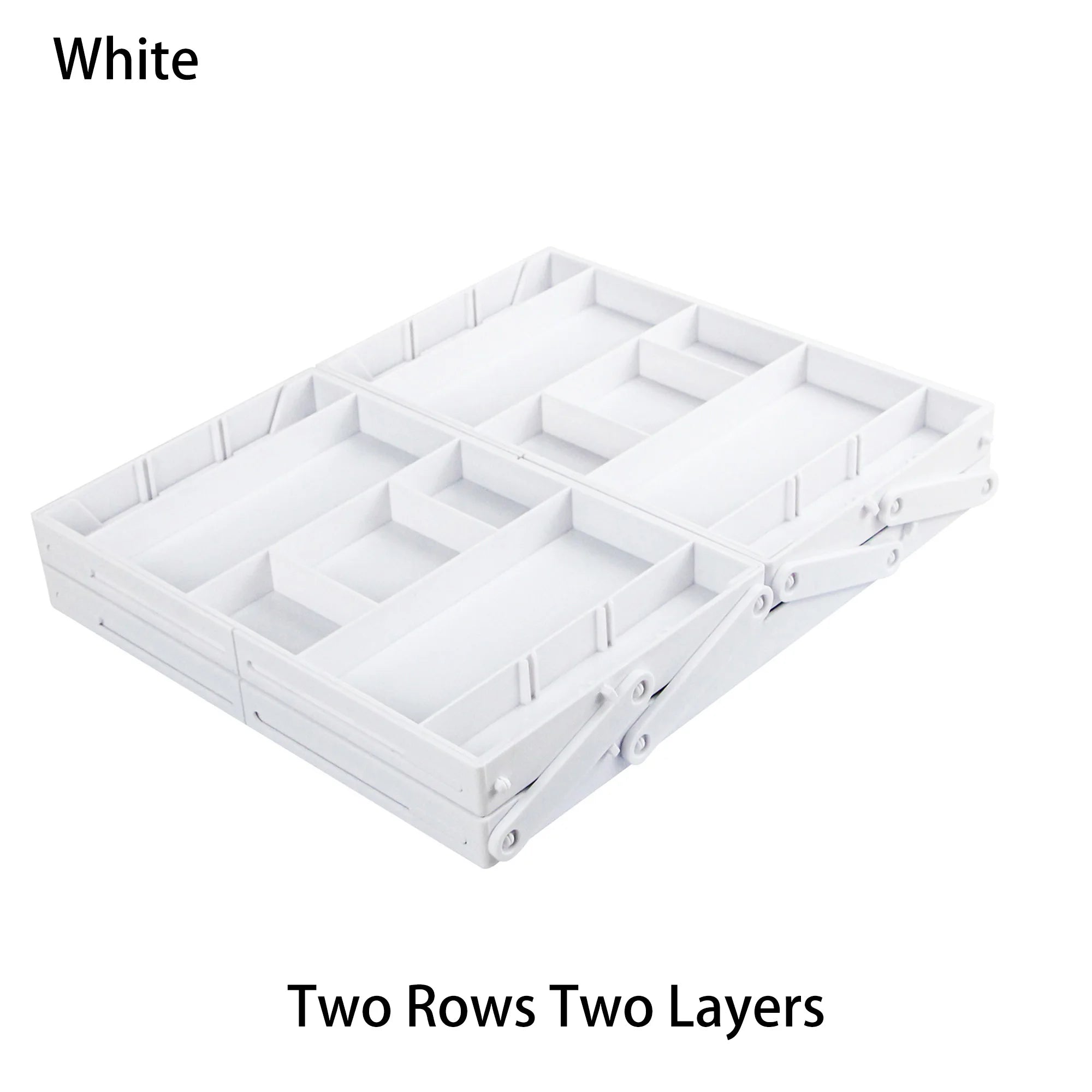 Foldable Drawer Organizer, Multifunctional Storage Box, Suitable for Kitchen Utensils, Tools, Jewelry, Makeup