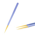 Eyelash Tweezers Extension Clip Stainless Steel Anti-Static Superhard High Precision Tweezers With Fiber Tips Makeup Tools