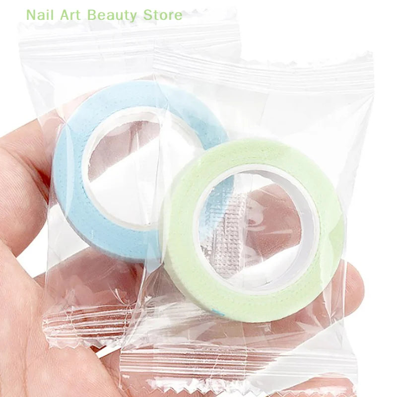 4.5M/Roll Eyelash Extension Lint Breathable Non-woven Cloth Adhesive Tape Medical Paper Tape For False Lashes Patch Makeup Tools