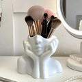 1PCS Creative Human Body Art Styling Office Supplies Desktop Multifunctional Storage Pen Holder Makeup Brush Holder Decoration