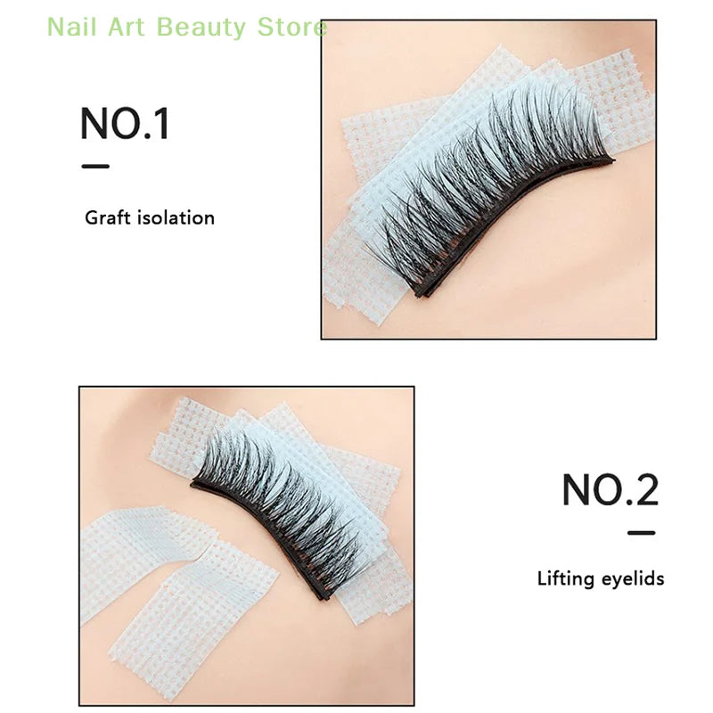 4.5M/Roll Eyelash Extension Lint Breathable Non-woven Cloth Adhesive Tape Medical Paper Tape For False Lashes Patch Makeup Tools