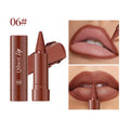 Fine Tip Lip Contouring Lipstick Silky Matte Outline Lip Liner Sexy Brown Red Lip Crayon Full-lip Application Non-Stick Makeup