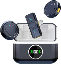Wireless Microphone With Charging Cabin