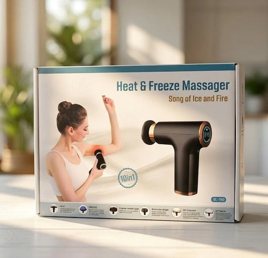 Muscle Massage Gun FH-820 – Professional Deep Tissue Massager with 4 Heads