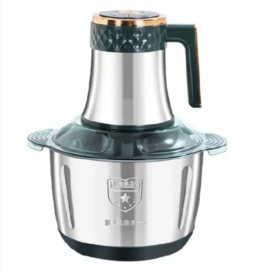 Stainless Steel Food Chopper – Manual Vegetable & Herb Cutter for Kitchen